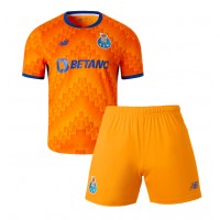 Camiseta Porto Segunda Equipación Replica 2024-25 para niños mangas cortas (+ Pantalones cortos)
